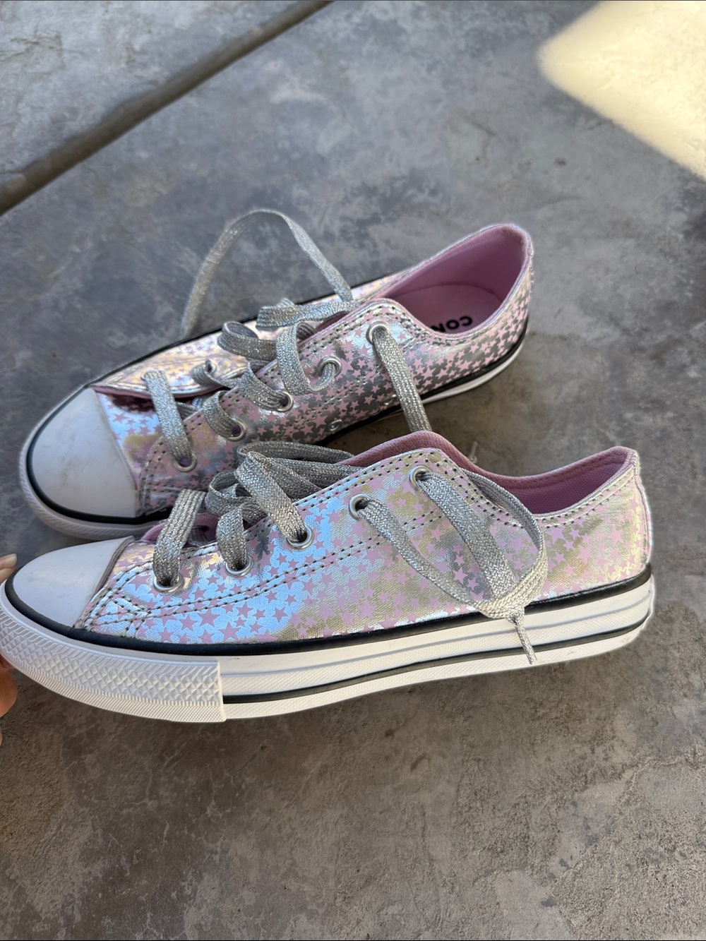 New converse size 3 shoes